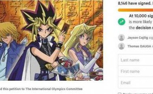 網友發起《遊戲王》加入奧運請願 已有8000多人支援