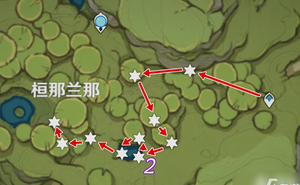 《原神》3.6帕蒂莎蘭分佈圖全解析 探索每一個角落的資源