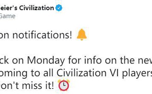 《文明6》將於下週公開本月重要更新內容